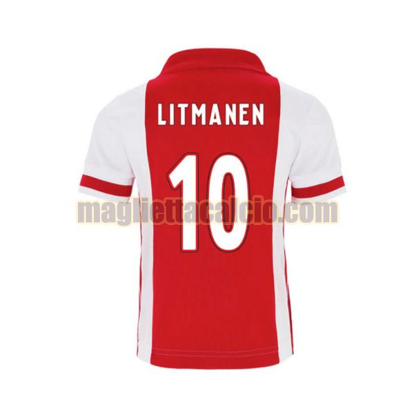 maglia litmanen 10 ajax uomo prima 2020-2021