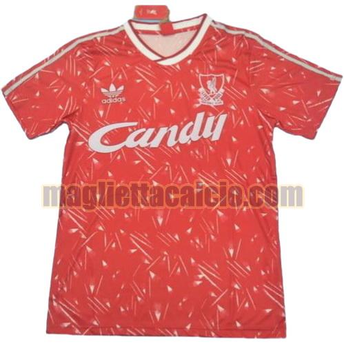 maglia liverpool uomo prima divisa 1989-1990