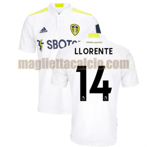 maglia llorente 14 leeds united uomo prima 2021-2022