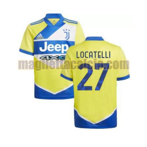 maglia locatelli 27 juventus uomo terza 2021-2022