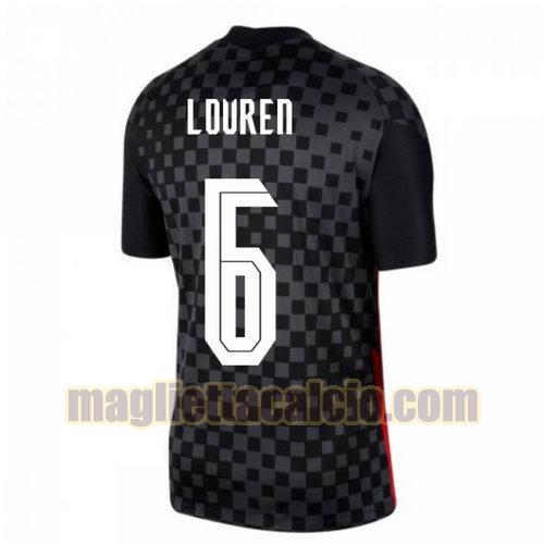 maglia lovren 6 croazia uomo seconda 2020-2021