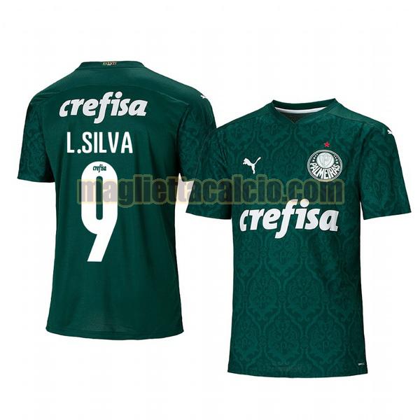 maglia luan silva 9 palmeiras uomo prima 2020-2021