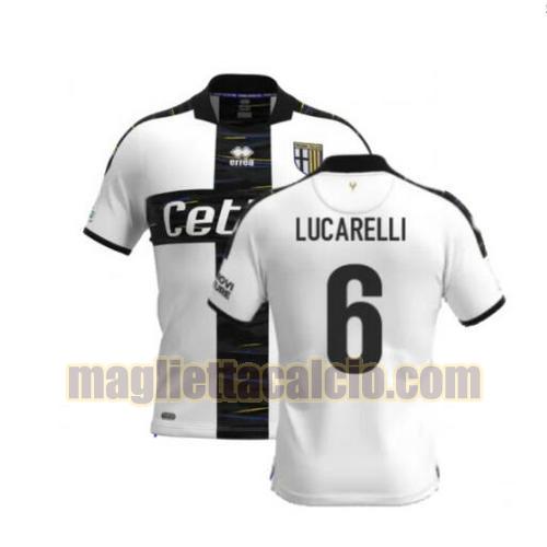 maglia lucarelli 6 parma uomo prima 2021-2022