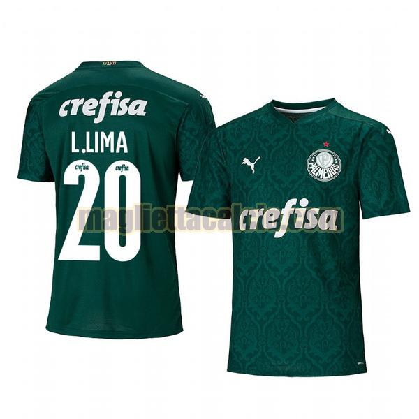 maglia lucas lima 20 palmeiras uomo prima 2020-2021