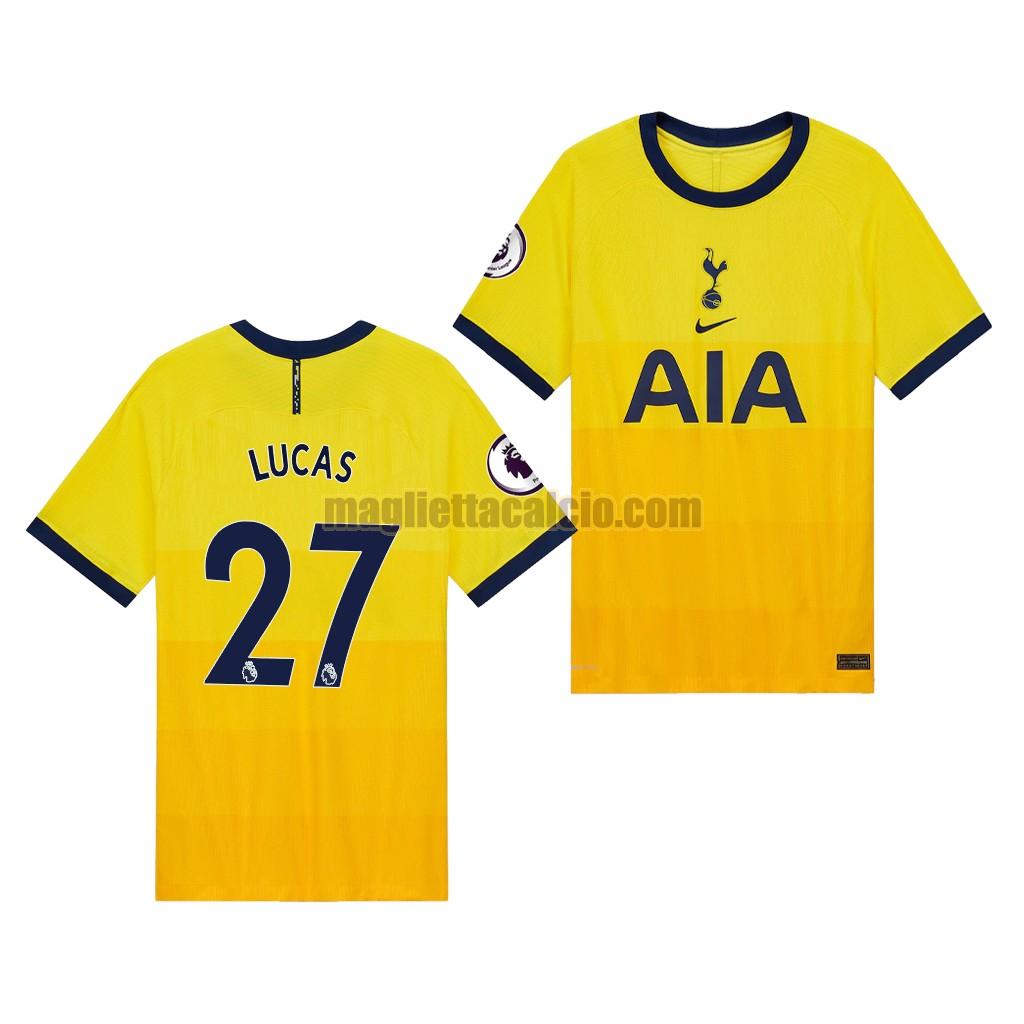 maglia lucas moura 27 tottenham hotspur uomo terza 2020-2021