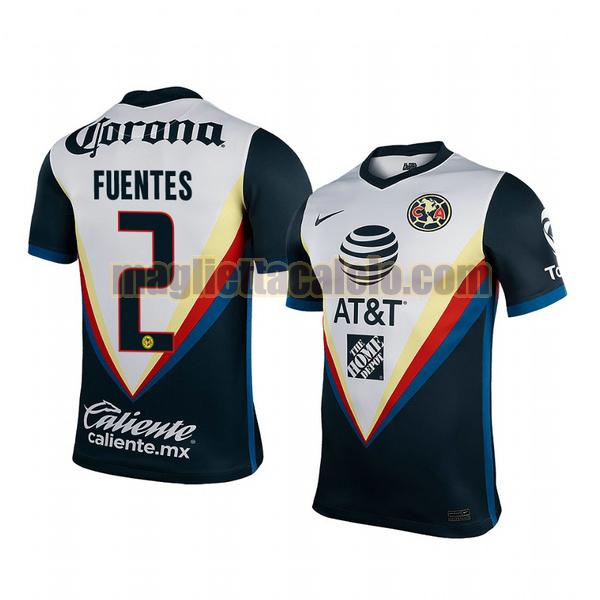 maglia luis fuentes 2 club américa uomo seconda 2020-2021