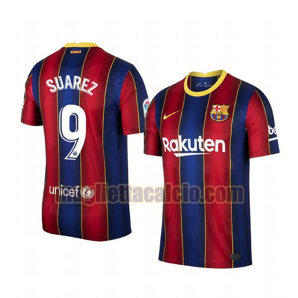 maglia luis suarez 9 barcellona uomo prima 2020-2021