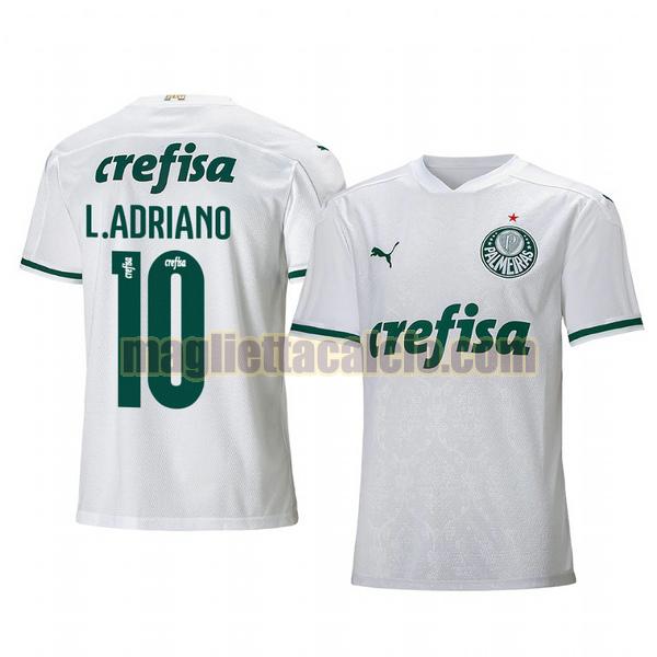 maglia luiz adriano 10 palmeiras uomo seconda 2020-2021