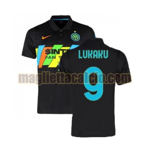 maglia lukaku 9 inter milan uomo terza 2021-2022