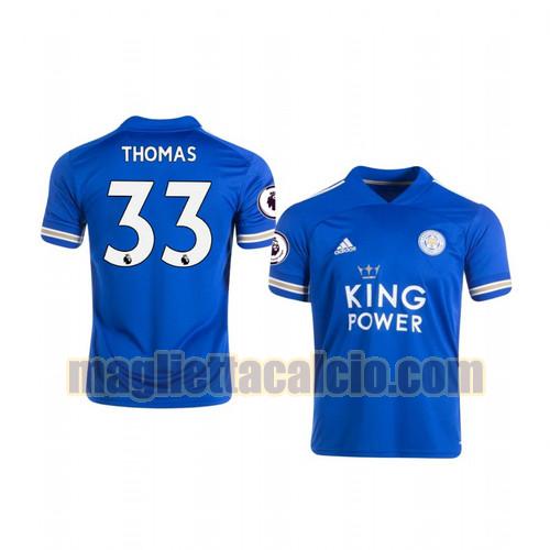 maglia luke thomas 33 leicester city uomo prima 2020-2021