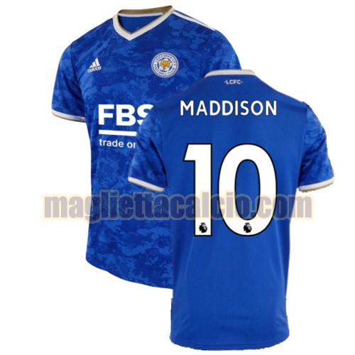 maglia maddison 10 leicester city uomo prima 2021-2022