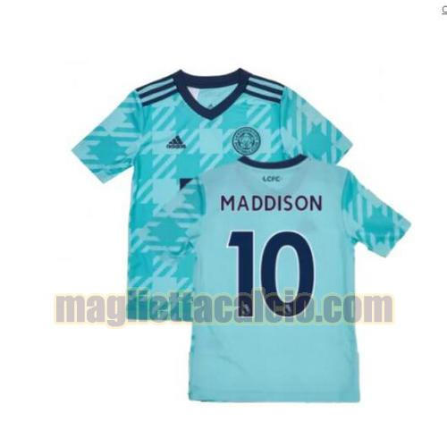 maglia maddison 10 leicester city uomo seconda 2021-2022