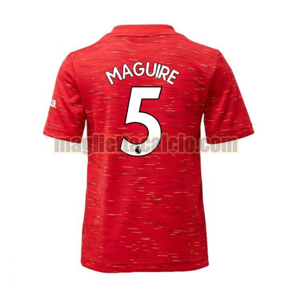 maglia maguire 5 manchester united uomo prima 2020-2021
