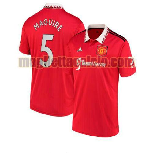 maglia maguire 5 manchester united uomo prima 2022-2023