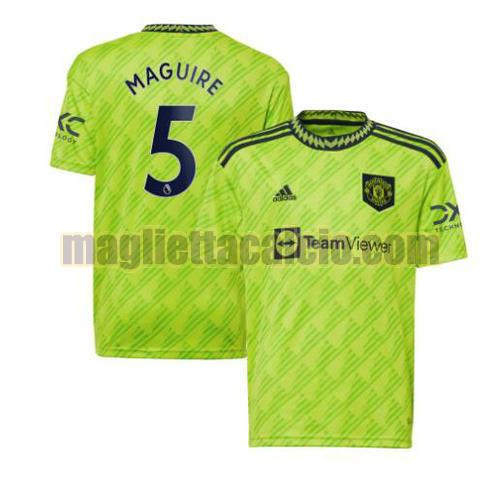 maglia maguire 5 manchester united uomo terza 2022-2023