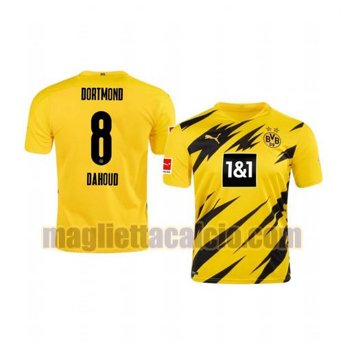 maglia mahmoud dahoud 8 borussia dortmund uomo prima 2020-2021