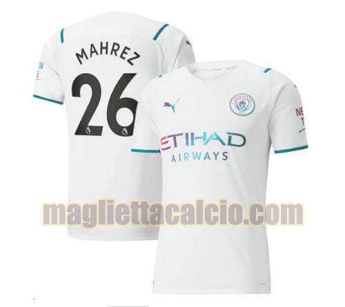 maglia mahrez 26 manchester city uomo seconda 2021-2022