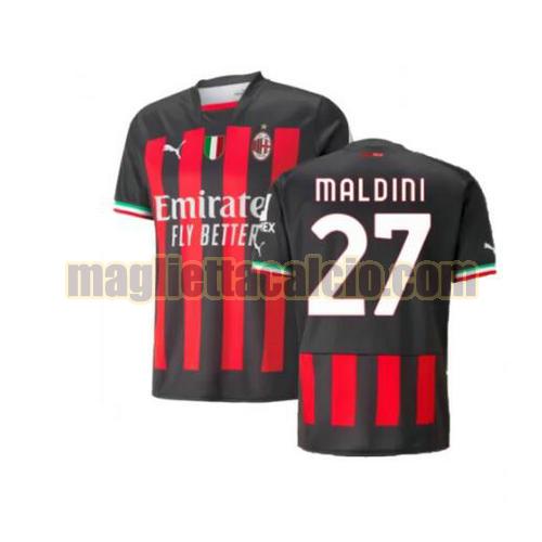 maglia maldini 27 ac milan uomo prima 2022-2023