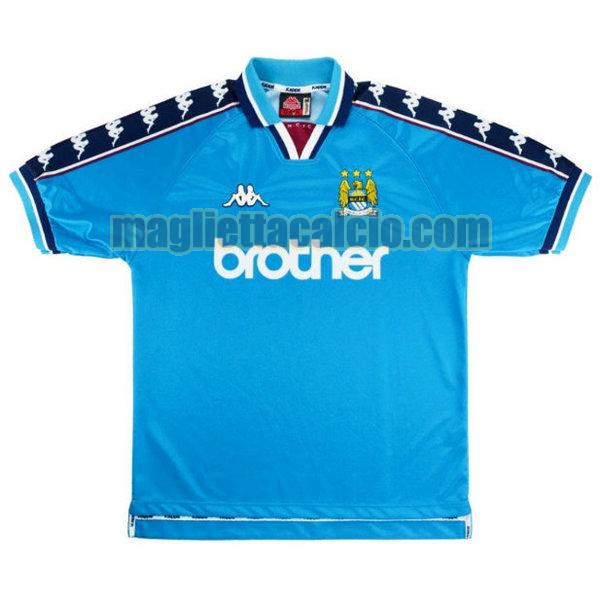 maglia manchester city uomo blu prima 1997-1999