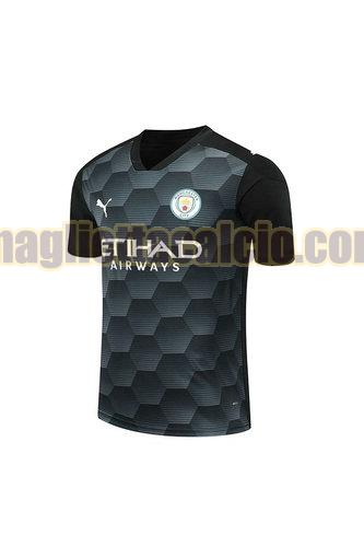 maglia manchester city uomo nero portiere 2020-2021