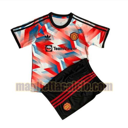 maglia manchester united bambino concept version 2022-2023