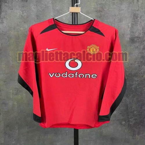 maglia manchester united hombre manica lunga primera 2004-2005