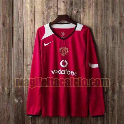 maglia manchester united hombre manica lunga primera 2004-2006