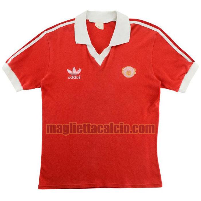 maglia manchester united rosso prima 1980-1982