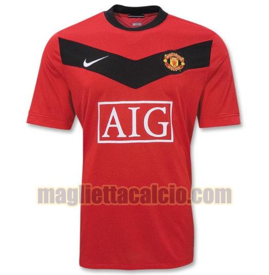maglia manchester united rosso prima 2009-2010