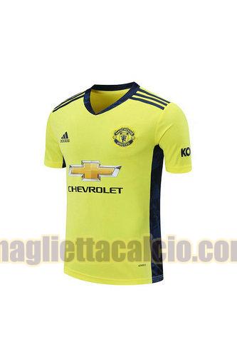 maglia manchester united uomo giallo portiere 2020-2021