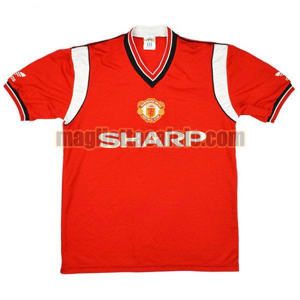 maglia manchester united uomo prima divise 1984-1986