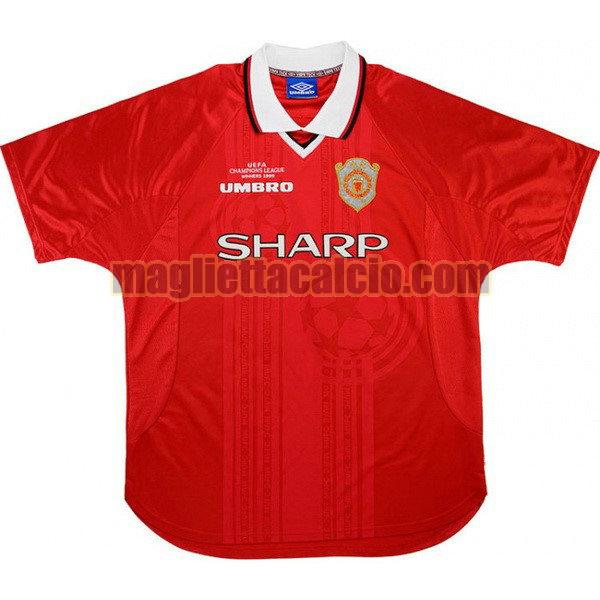 maglia manchester united uomo prima divise 1999-2000