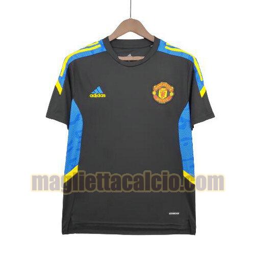 maglia manchester united uomo tuta nero 2021-2022