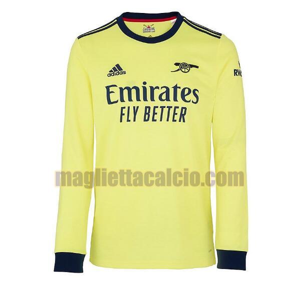 maglia mancia lunga arsenal uomo seconda 2021-2022