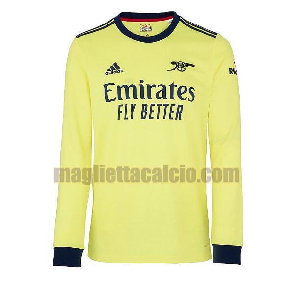 maglia mancia lunga arsenal uomo seconda 2021-2022