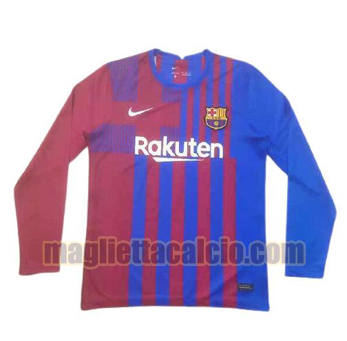 maglia mancia lunga barcellona uomo prima 2021-2022