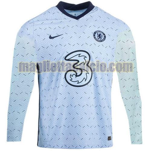 maglia mancia lunga chelsea uomo seconda 2020-2021