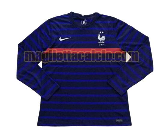 maglia mancia lunga francia uomo prima 2020-2021