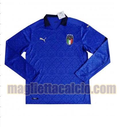 maglia mancia lunga italia uomo prima 2020-2021