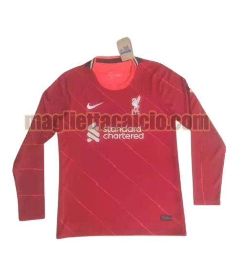 maglia mancia lunga liverpool uomo prima 2021-2022