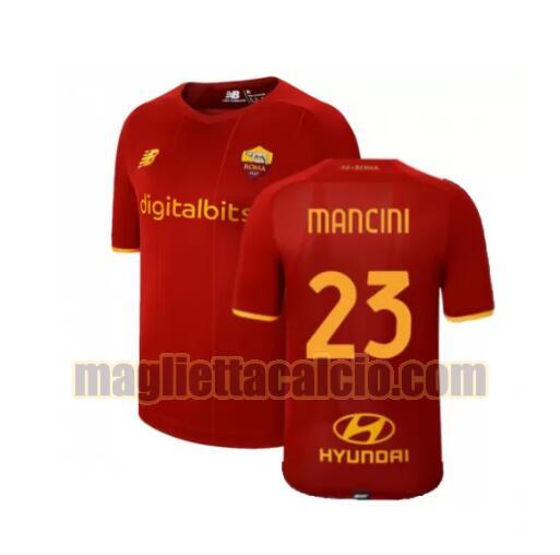 maglia mancini 23 as roma uomo prima 2021-2022