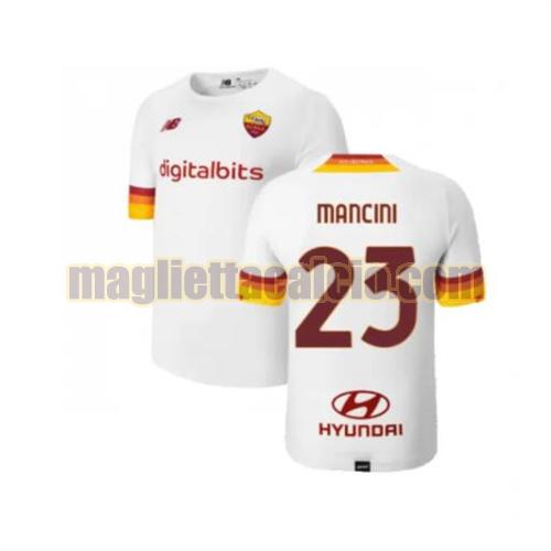 maglia mancini 23 as roma uomo seconda 2021-2022