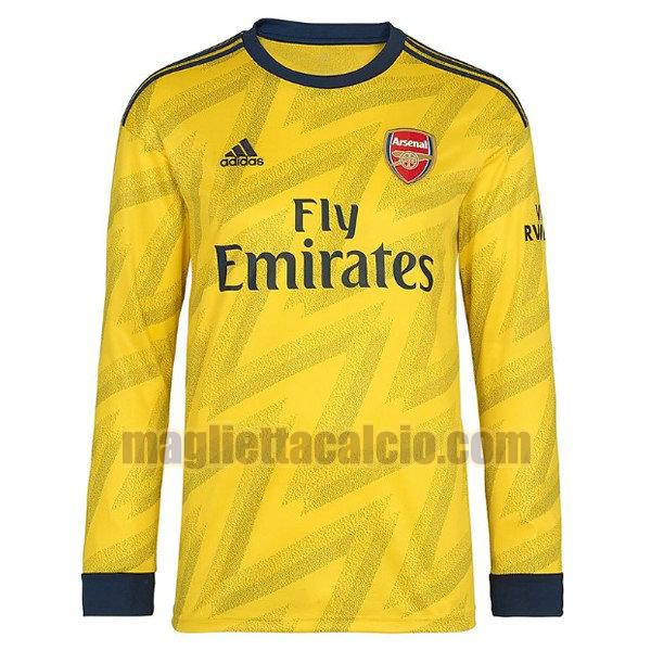 maglia manica lunga arsenal uomo seconda divise 2019-2020