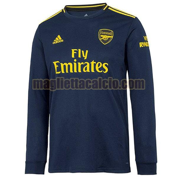 maglia manica lunga arsenal uomo terza divise 2019-2020