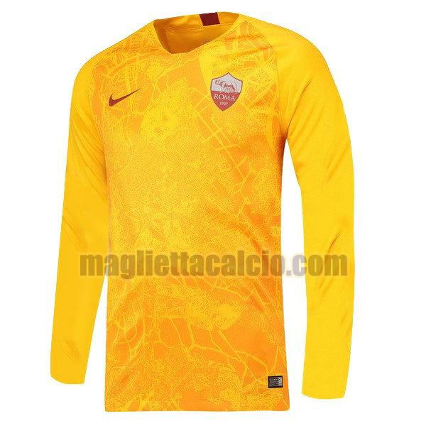 maglia manica lunga as roma uomo terza divise 2018-2019