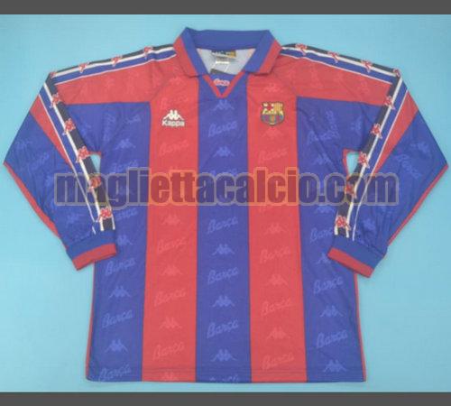 maglia manica lunga barcellona uomo prima divisa 1996-1997