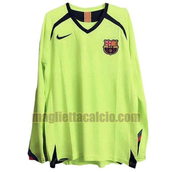 maglia manica lunga barcellona uomo seconda divise 2005-2006