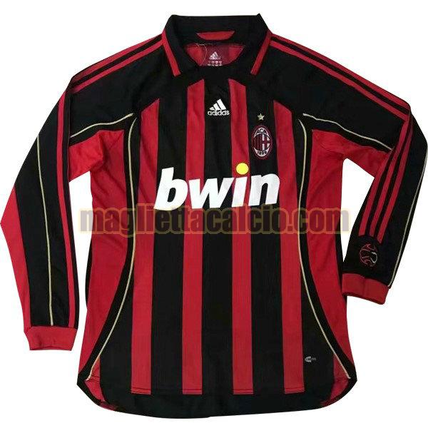 maglia manica lunga bertolacci 16 ac milan uomo prima divise 2006-2007