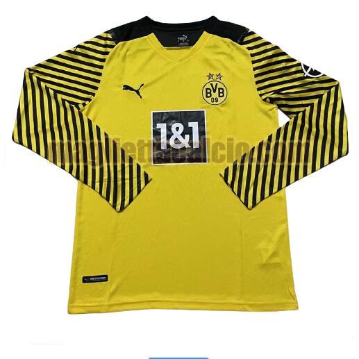 maglia manica lunga borussia dortmund uomo prima 2021-2022