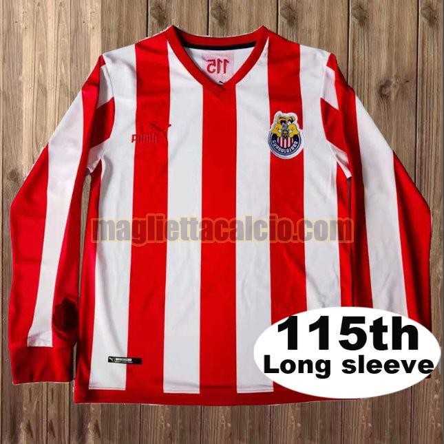 maglia manica lunga chivas usa rosso prima 115th